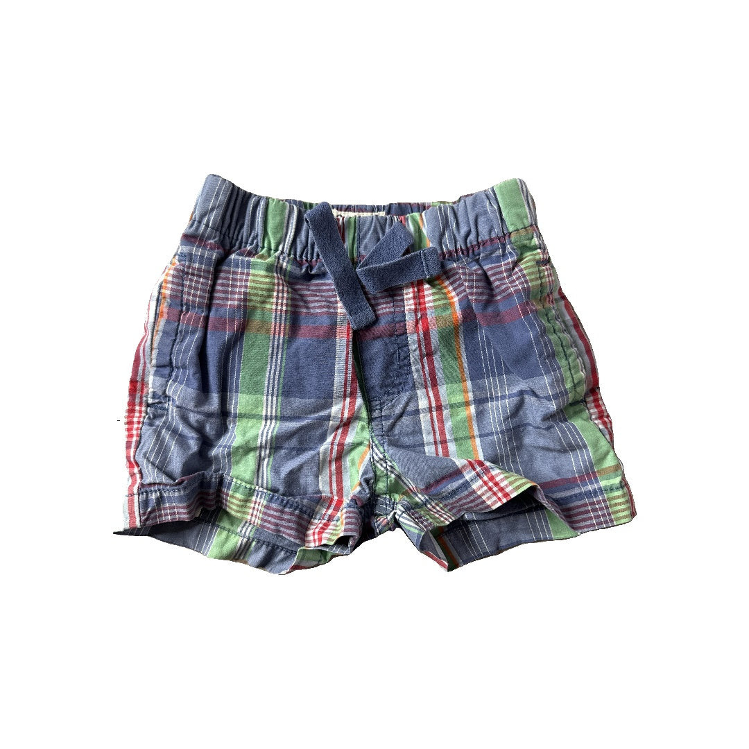 OshKosh Boys light green | Navy Blue Shorts Size: 12M light green | Navy Blue