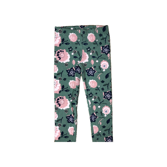 Carters Girls light green | Pink floral Pants Size: 4T light green | Pink floral