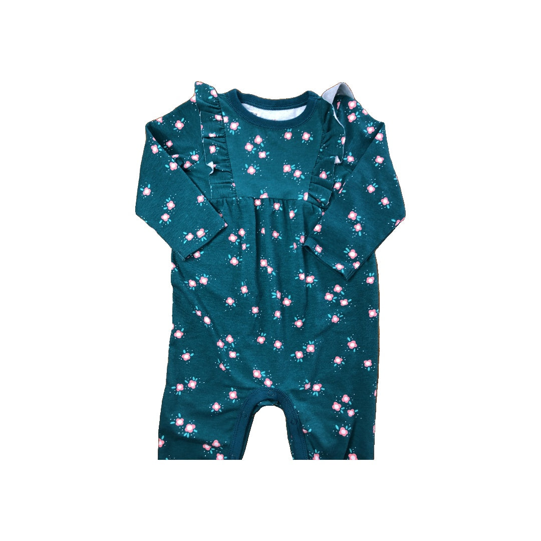 Cat & Jack Girls light green | pink Long Sleeve Outfit Size: 12 months light green | pink