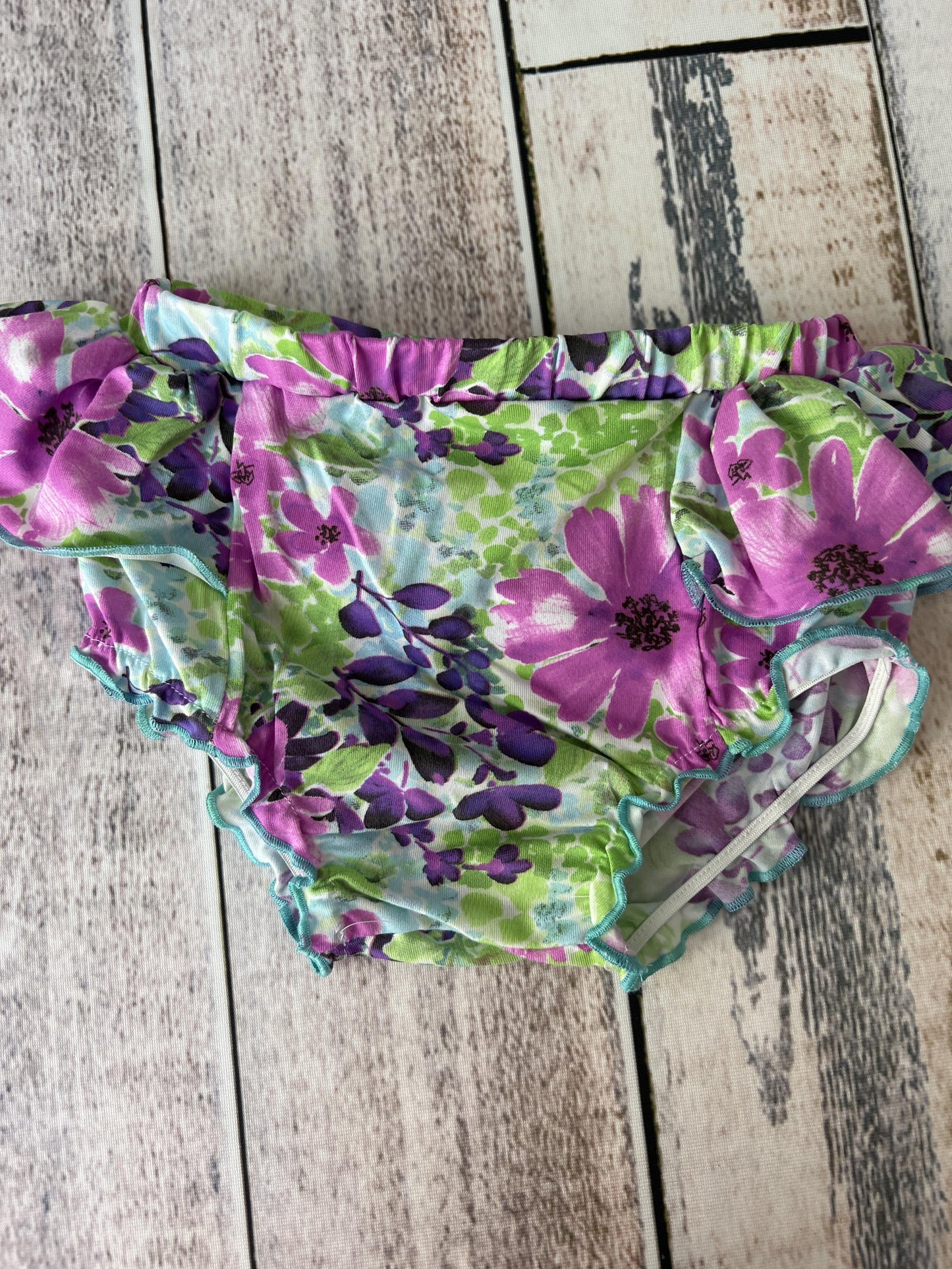 Baby Starters Girls light green | purple | Tropical Shirt Size: 18 months light green | purple | Tropical