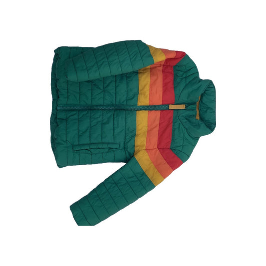 Cat & Jack Unisex light green | Red | Striped | Yellow | orange Jacket Size: 18 months light green | Red | Striped | Yellow | orange