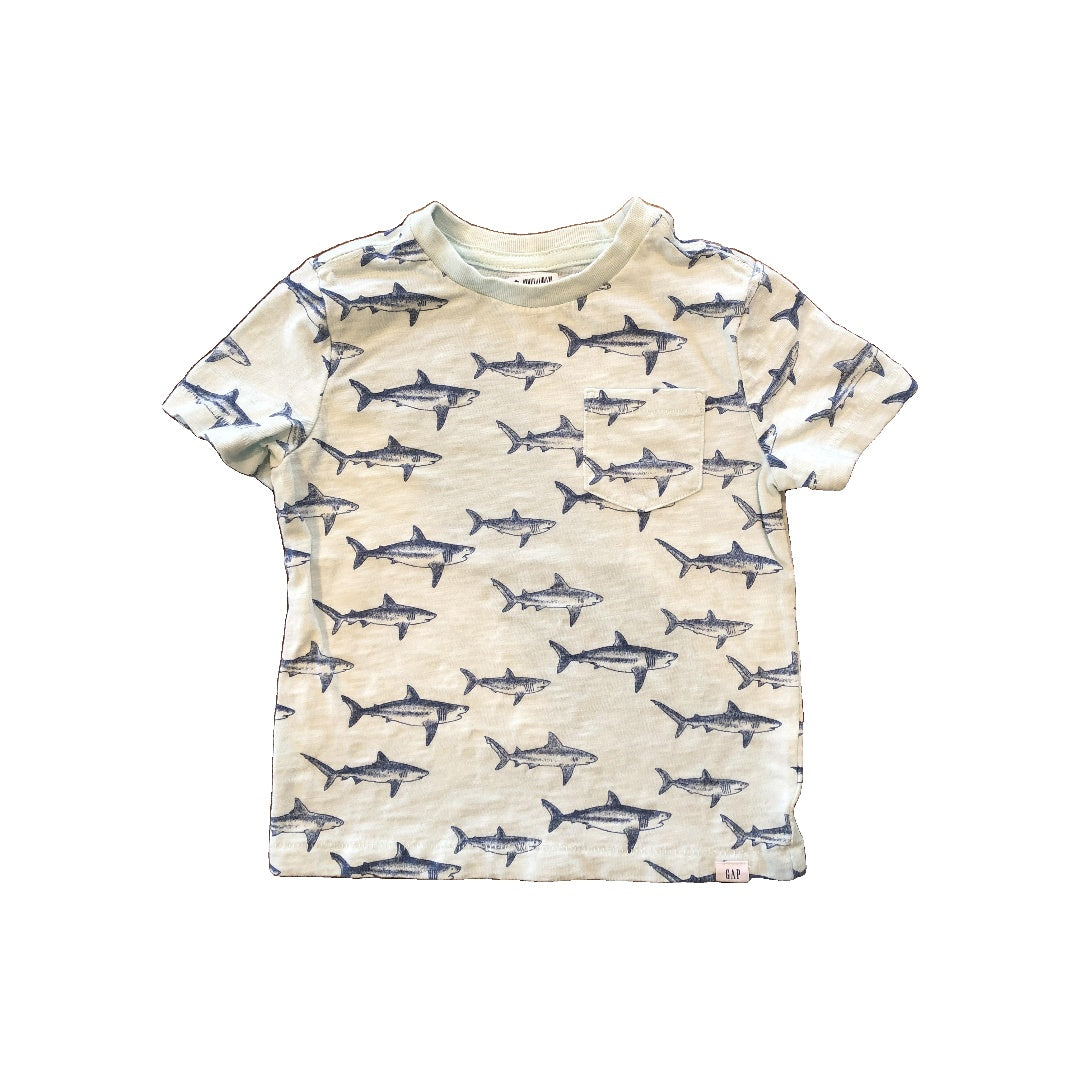 Gap Boys light green | Sharks T-Shirt Size: 3T light green | Sharks