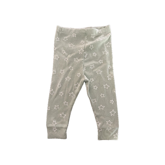 Cloud Island Unisex light green | Stars Pants Size: 3-6 months light green | Stars