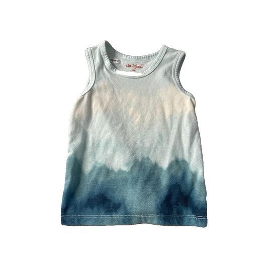 Cat & Jack Boys light green | Teal | Tie Dye Tank Top Size: 12 months light green | Teal | Tie Dye