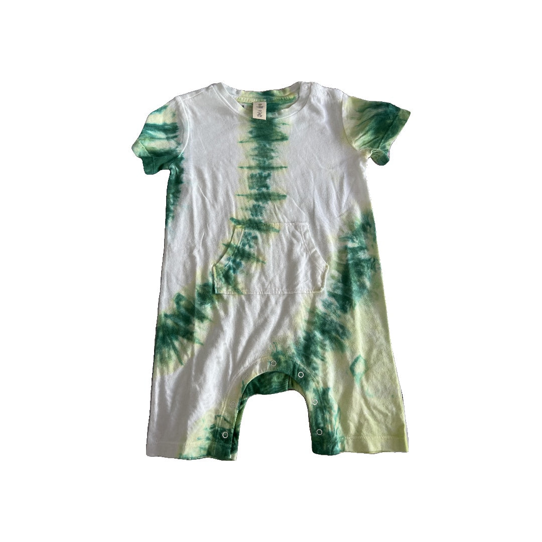 Tucker + Tate Boys light green | Tie Dye Romper Size: 18 months light green | Tie Dye