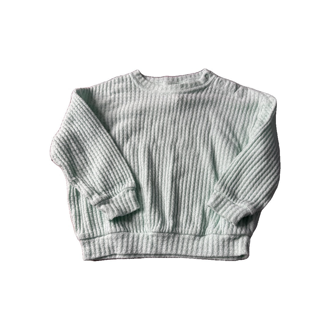 Cat & Jack Unisex light green | Turquoise Sweater Size: 18 months light green | Turquoise