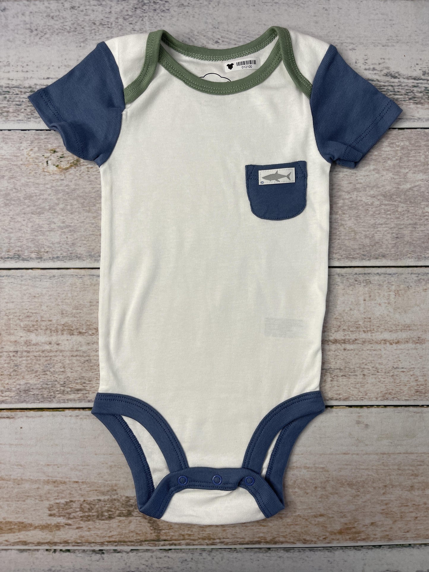 Lamaze Boys light green | White | Light Blue Onesie Size: 12 months light green | White | Light Blue