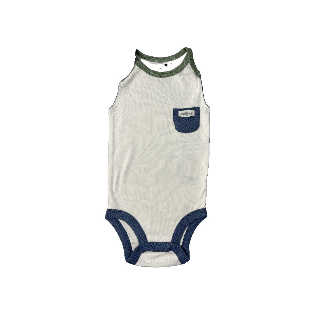 Lamaze Boys light green | White | Light Blue Onesie Size: 12 months light green | White | Light Blue