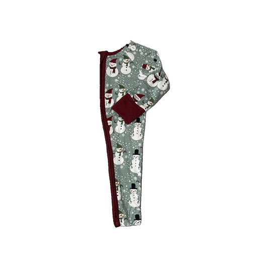 Emerson Unisex light green | White | Red Pajamas Size: 6-12 months light green | White | Red