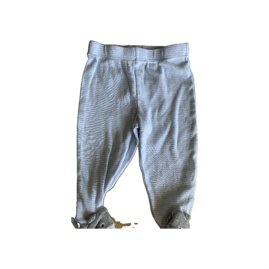 Boys light green | White | Stripe Pants Size: 3 months light green | White | Stripe