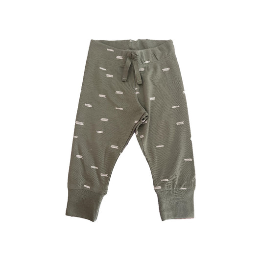 Colored Organics Unisex light green | White Pants Size: 6-12 months light green | White