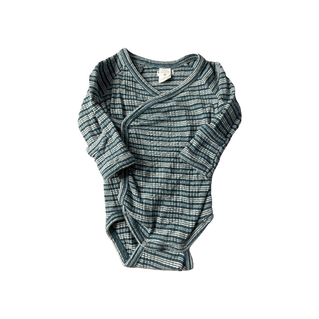 Kate Quinn Girls light green | White Onesie Size: 6-12 months light green | White