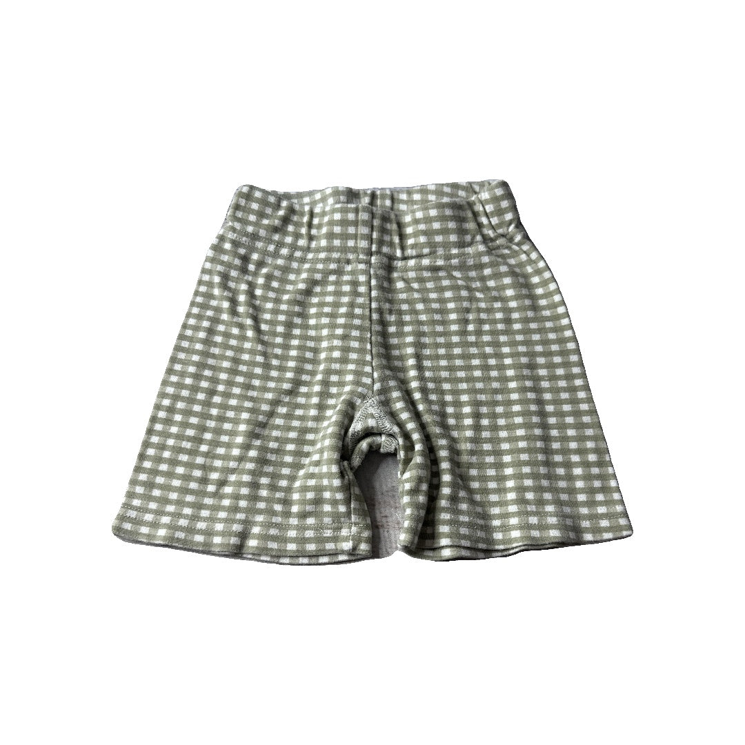 Goumi Unisex light green | White Shorts Size: 3T light green | White