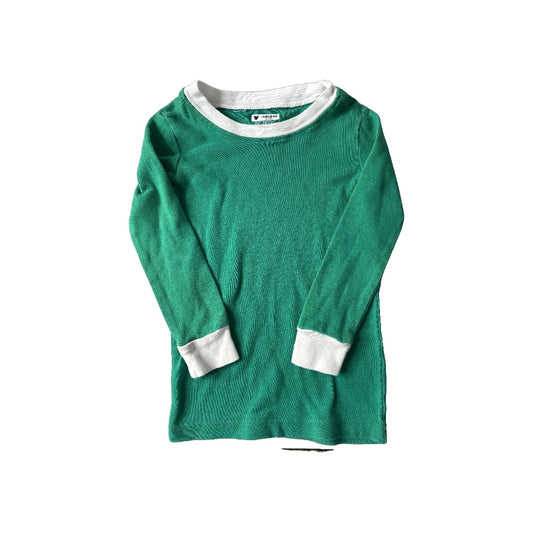 KikizYe Unisex light green | White Pajamas Size: 3T light green | White