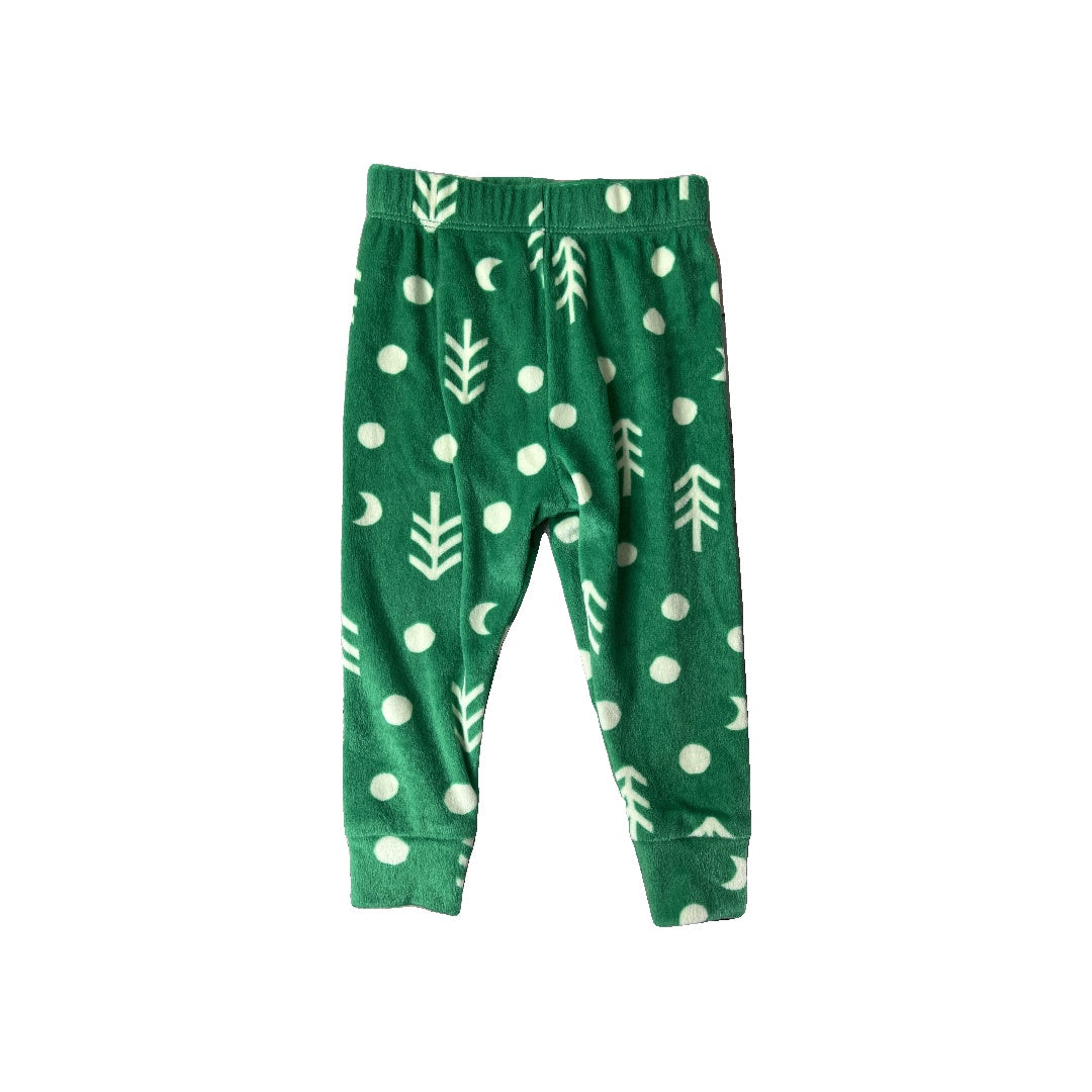 Cat & Jack Unisex light green | White Pajamas Size: 18 months light green | White