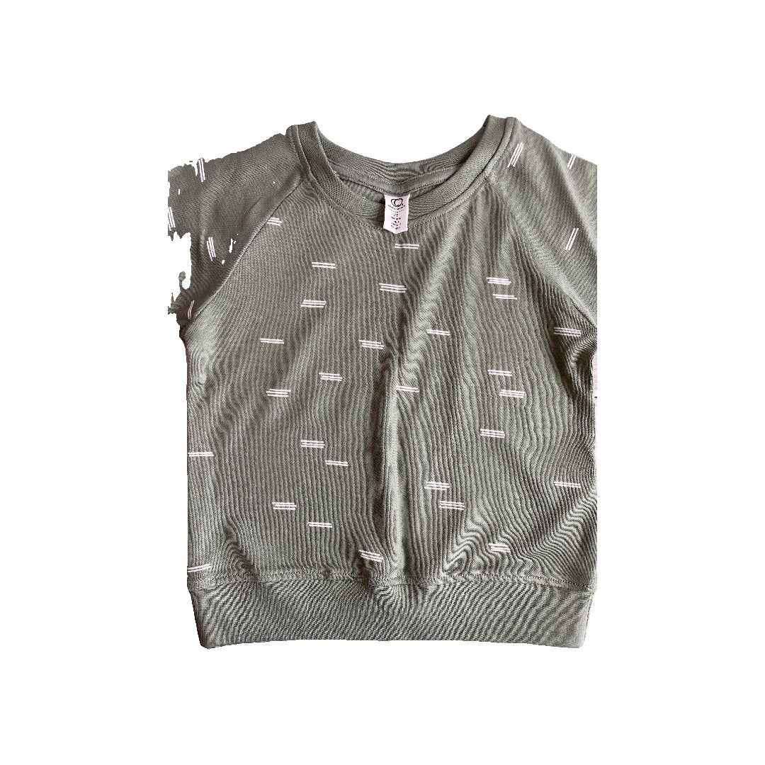 Colored Organics Unisex light green | White Sweater Size: 2T light green | White