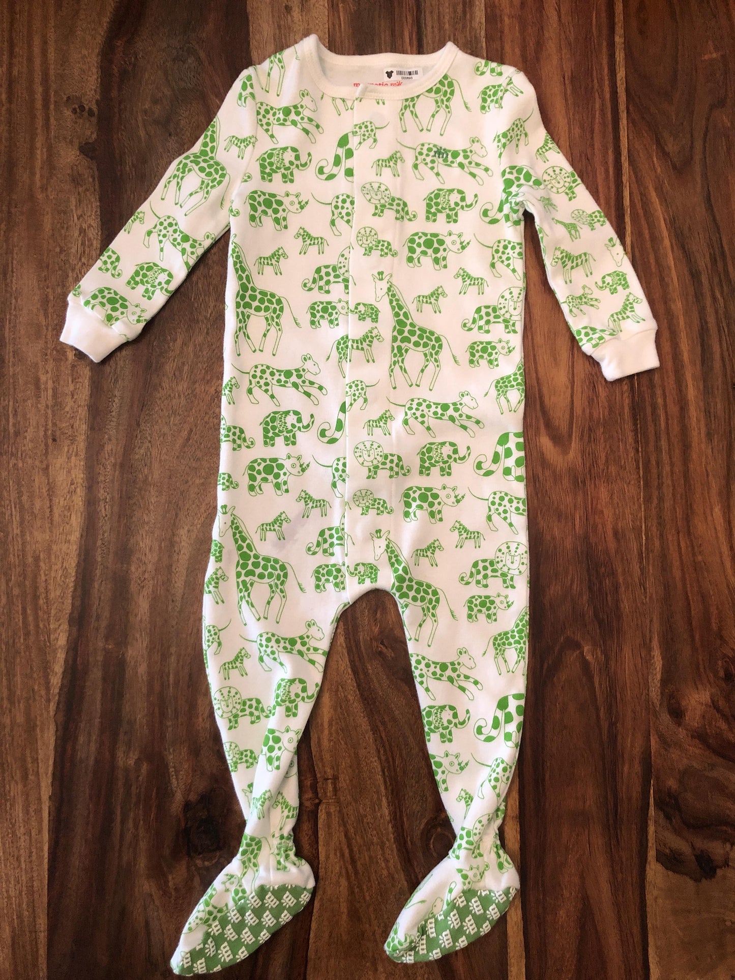 Magnetic Me Boys light green | White Pajamas Size: 12-18 months light green | White