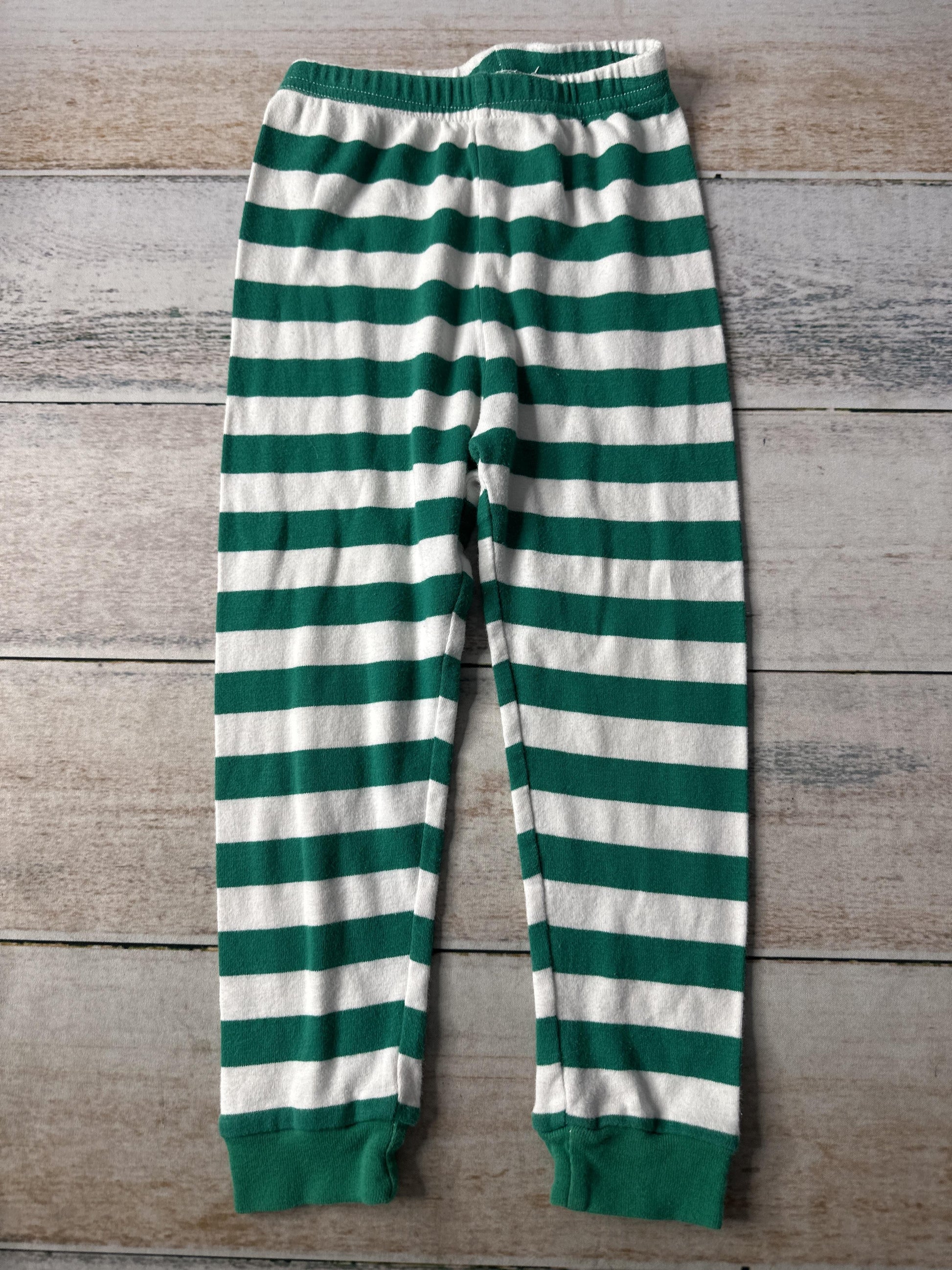 KikizYe Unisex light green | White Pajamas Size: 3T light green | White