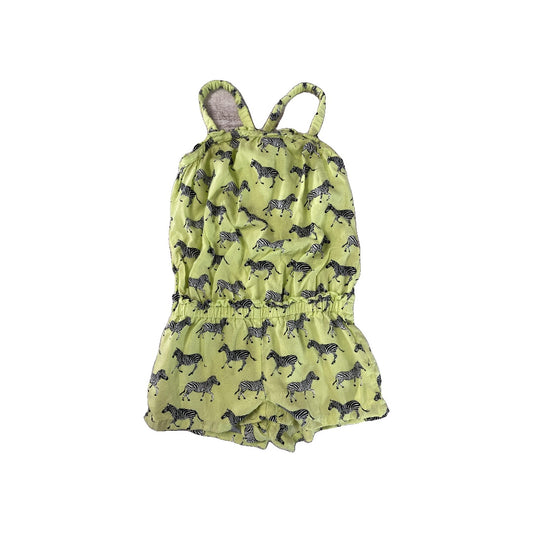 cherokee Girls light green | Zebra Romper Size: 18 months light green | Zebra