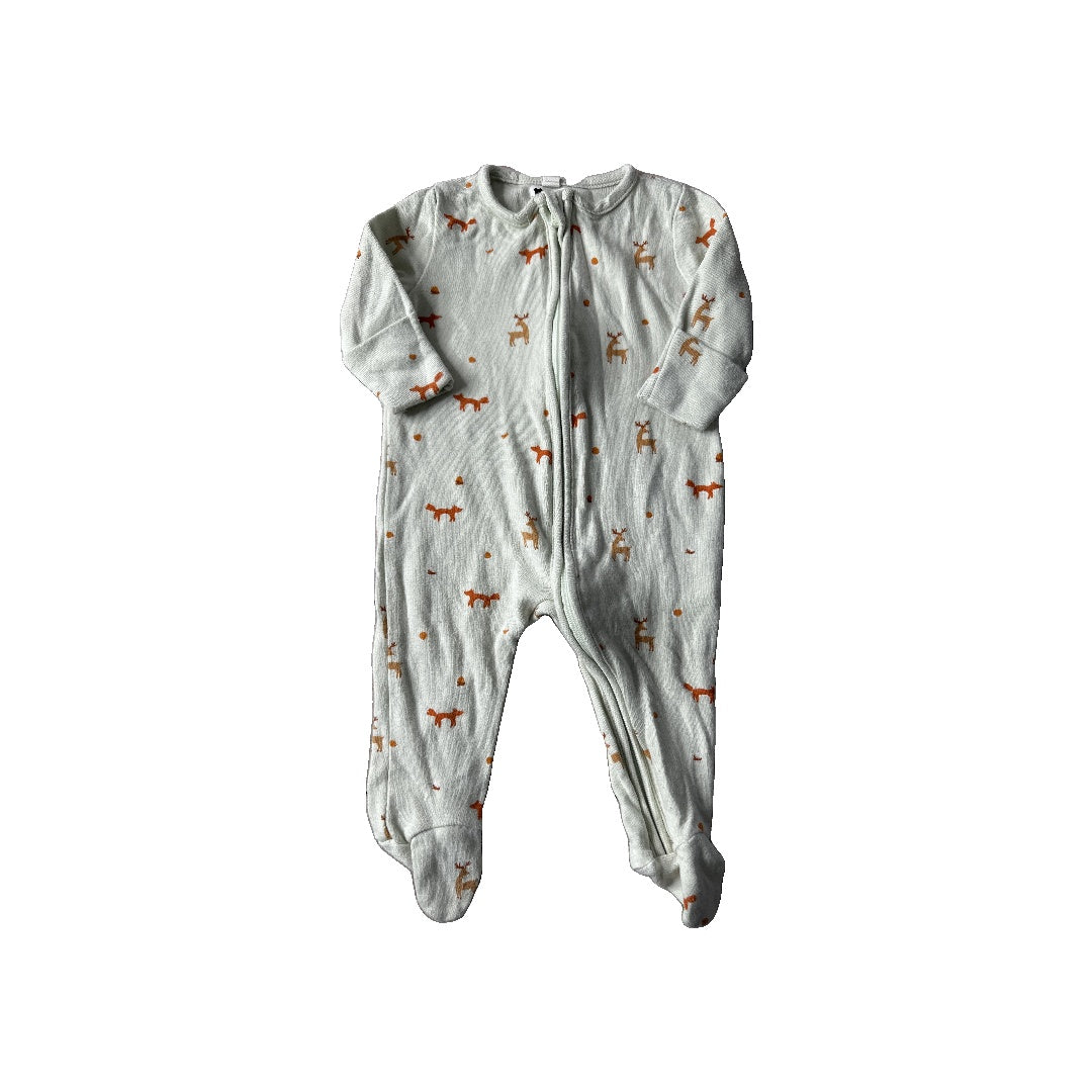 Mori Unisex light green Pajamas Size: 0-3 months light green