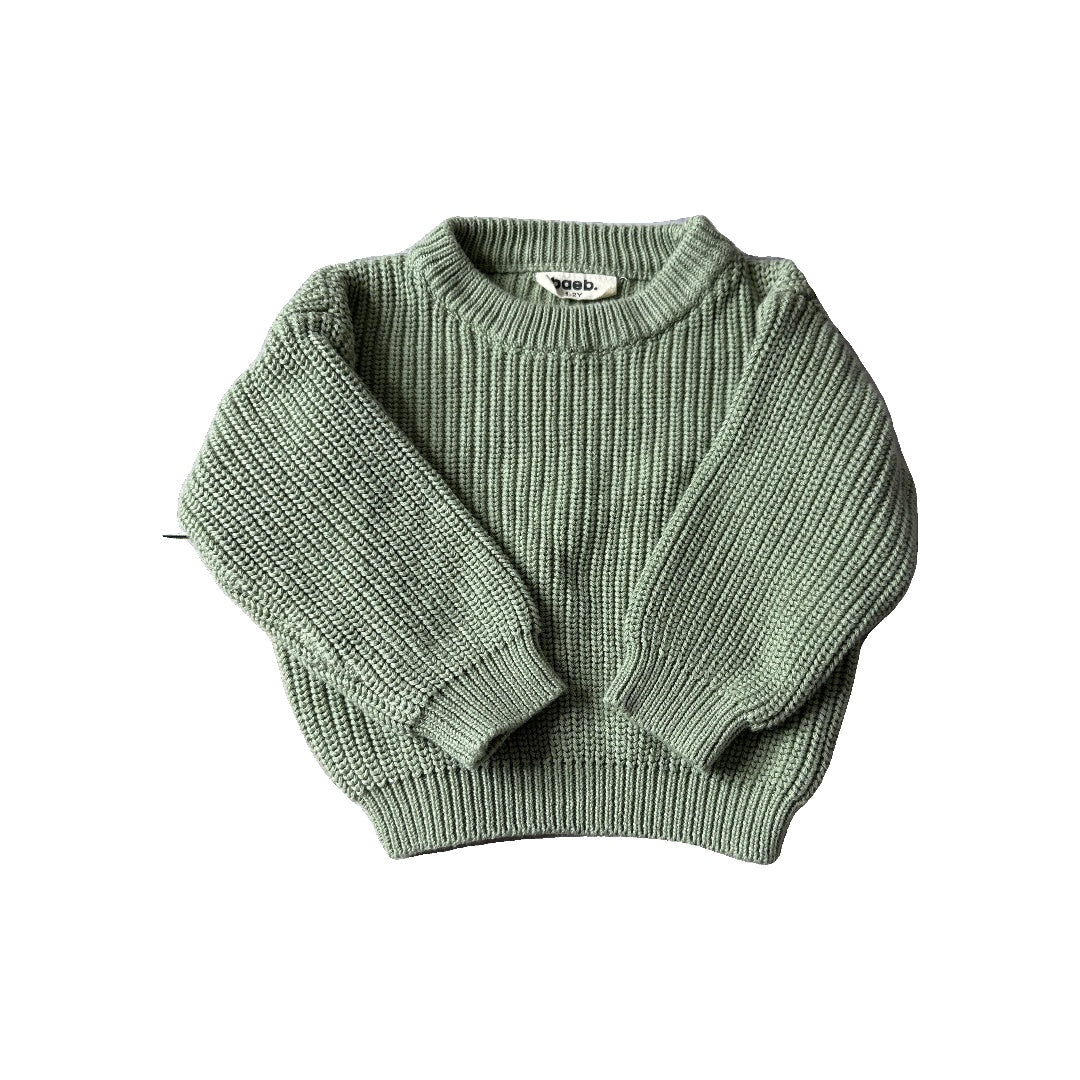 Baeb Basics Unisex light green Sweater Size: 12-24 months light green