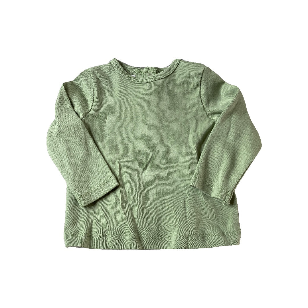 Focus Unisex light green Long Sleeve Shirt Size: 12 months light green