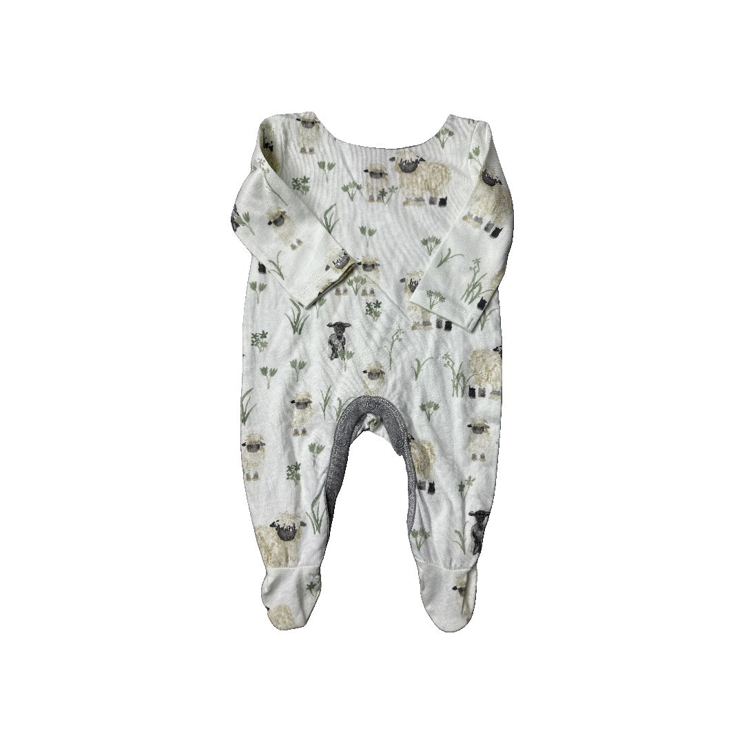 Burt's Bees Unisex light green Long Sleeve Outfit Size: Newborn light green