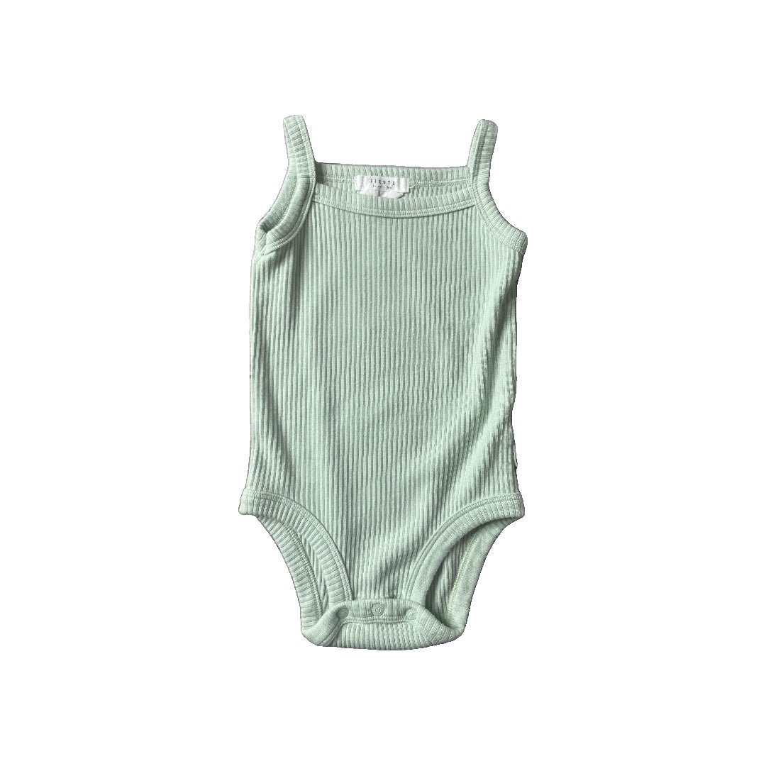 Firsts Girls light green Onesie Size: 9 months light green