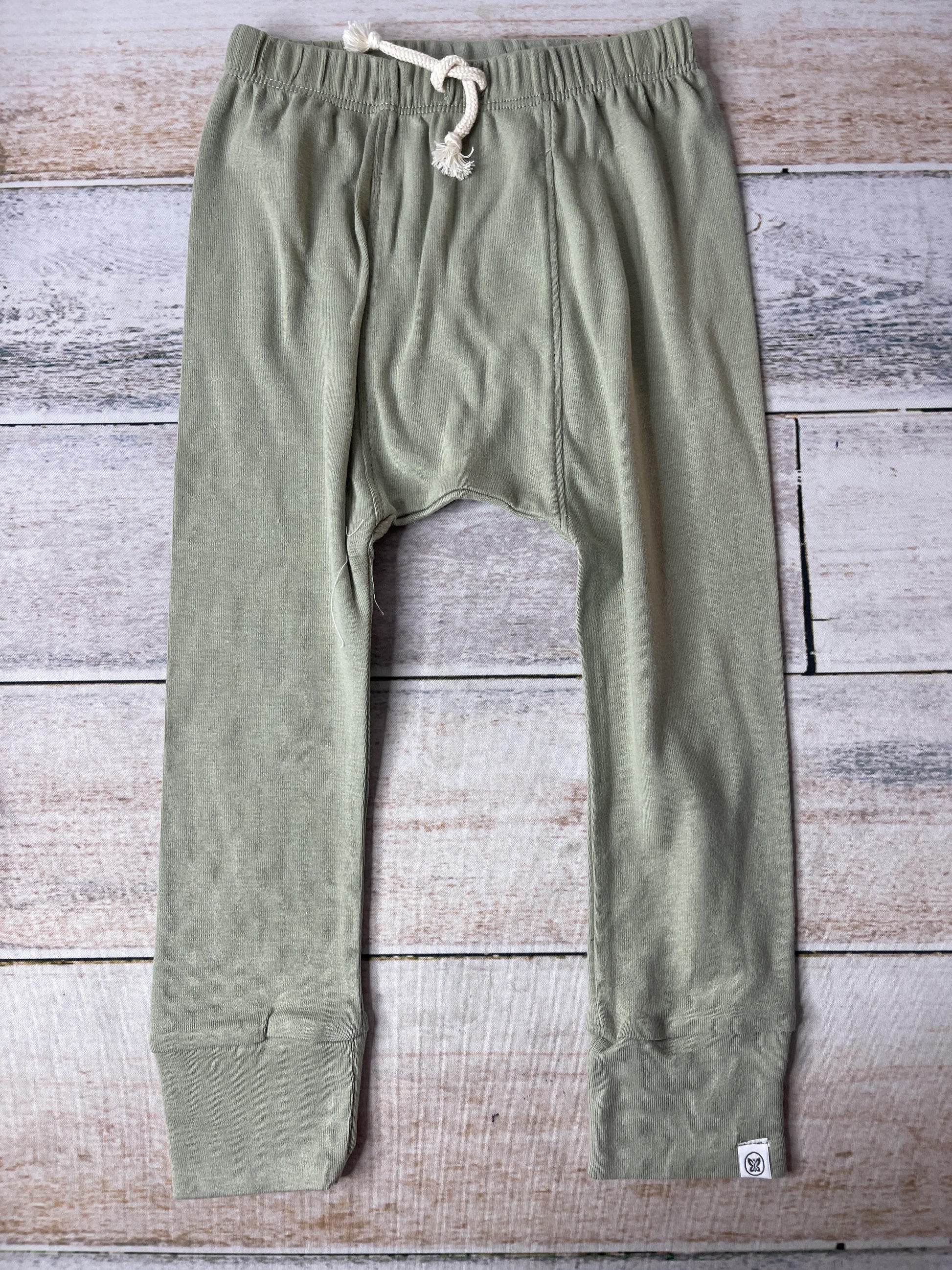 Honest Co Girls light green Pants Size: 24 months light green
