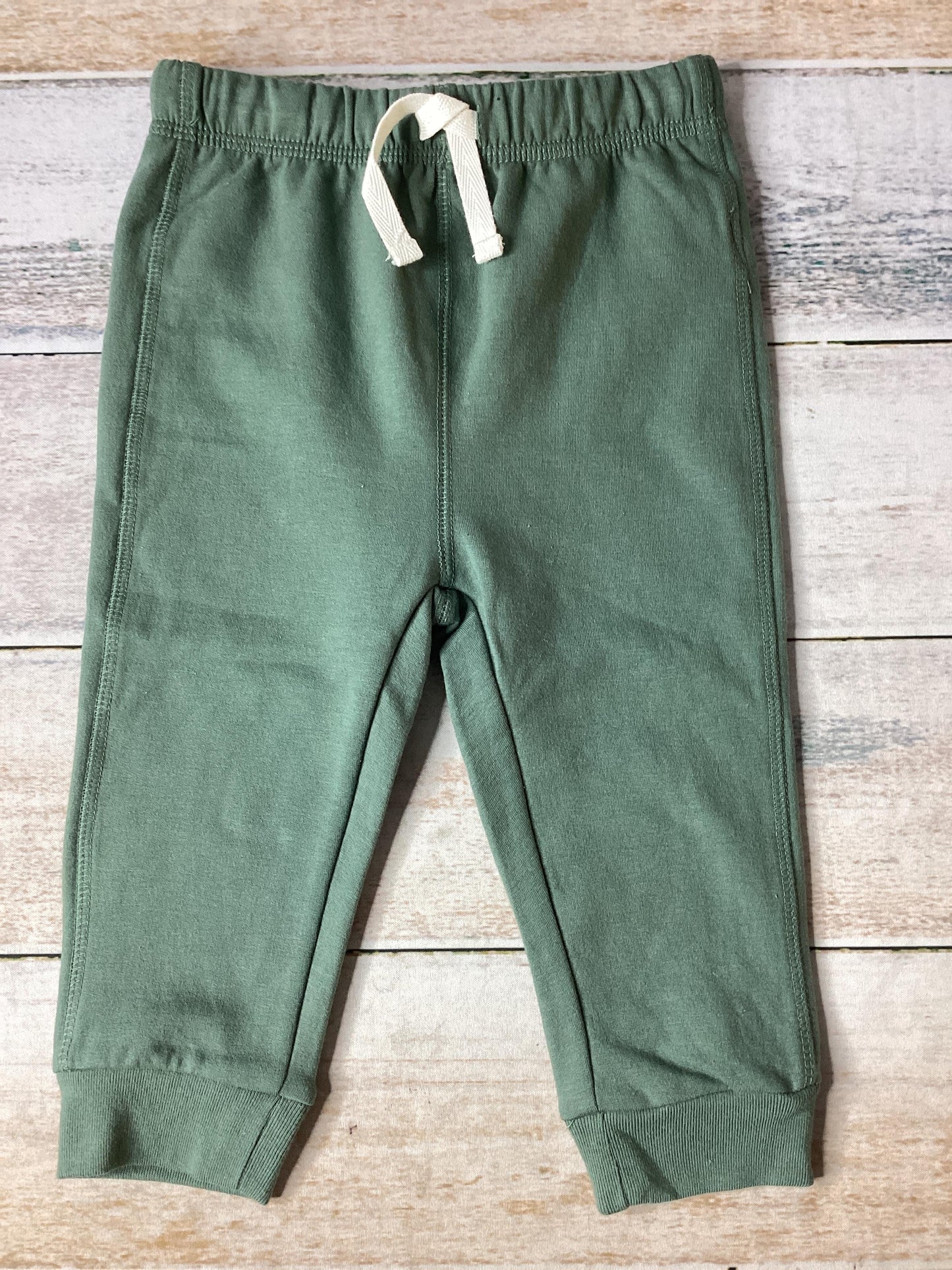 Mighty Goods Unisex light green Pants Size: 18 months light green
