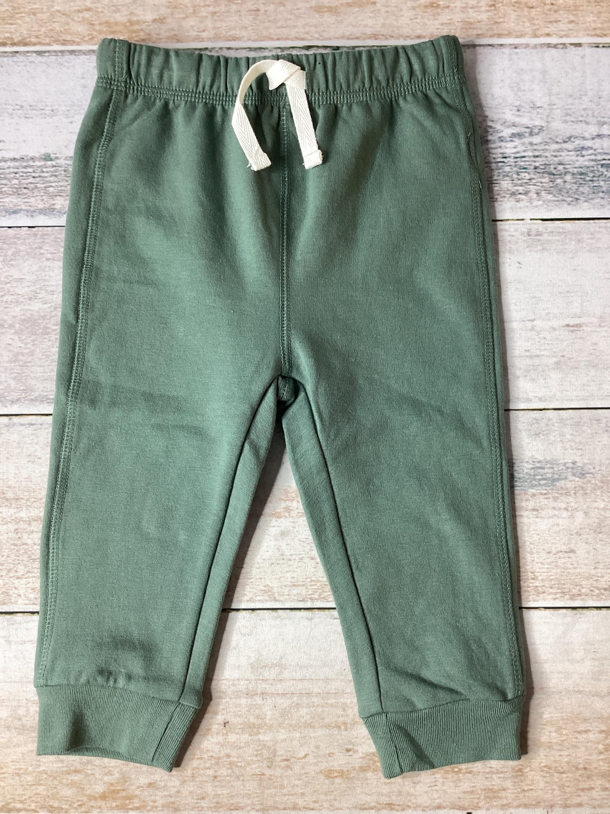 Mighty Goods Unisex light green Pants Size: 18 months light green