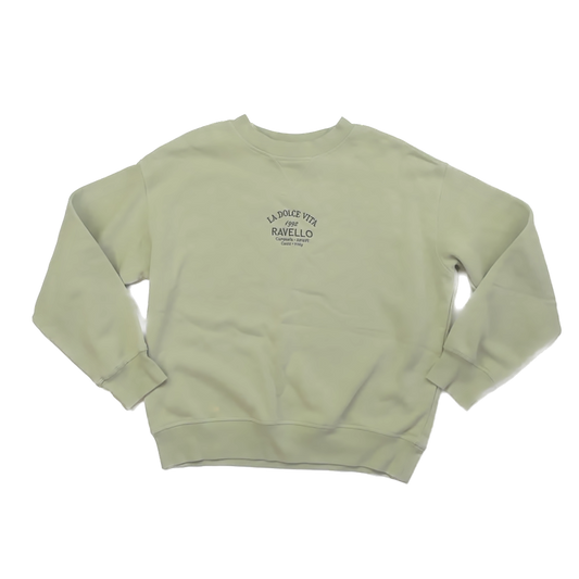 H&M Girls Light Green Sweatshirt Size: Adult S Light Green