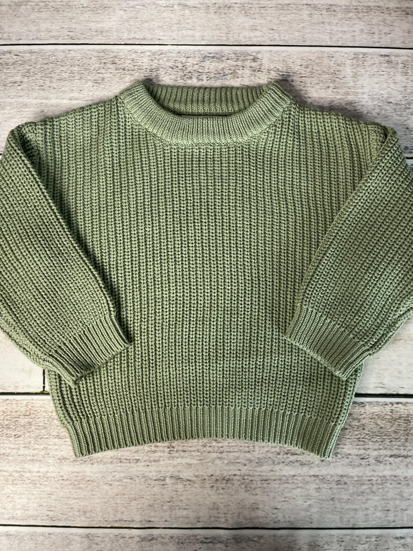 Baeb Basics Unisex light green Sweater Size: 12-24 months light green