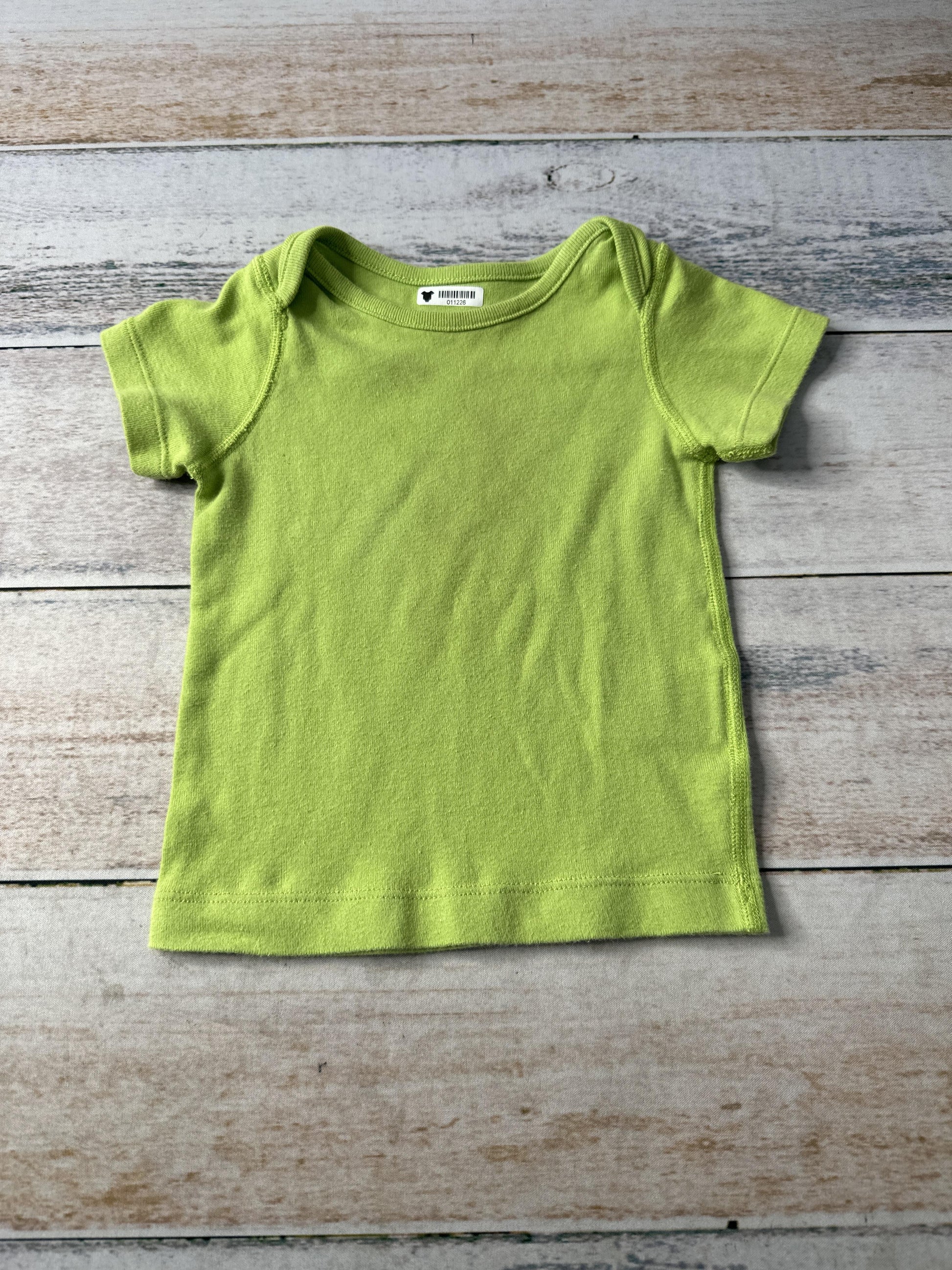 Moon and back Unisex light green T-Shirt Size: 12-18 months light green