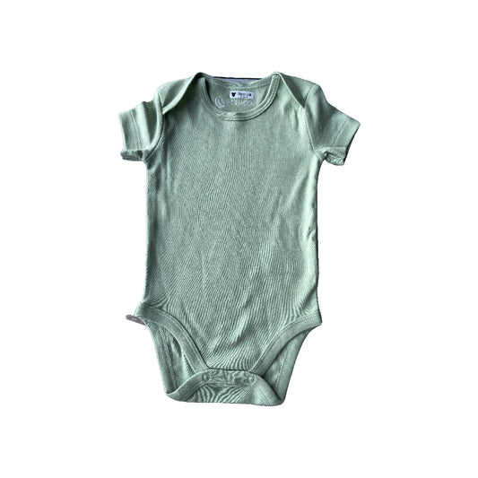 Mac & Moon Unisex light green Onesie Size: 9 months light green