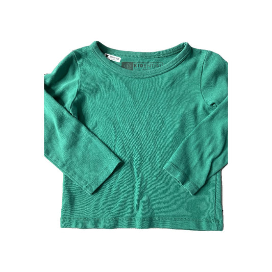 Kidential Unisex light green Long Sleeve T-Shirt Size: 2T light green