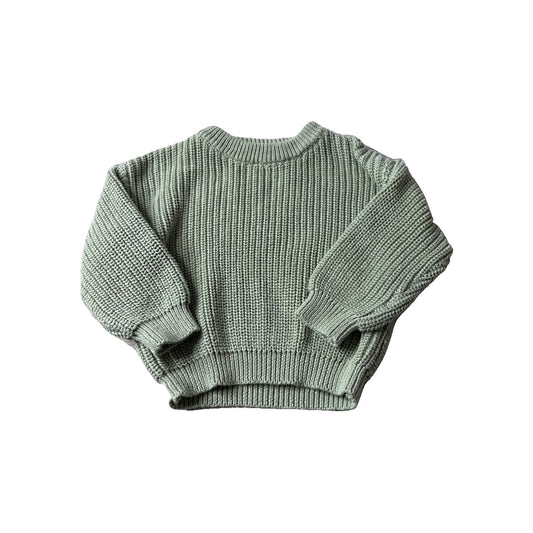 Baeb Basics Unisex light green Sweater Size: 3-12 months light green