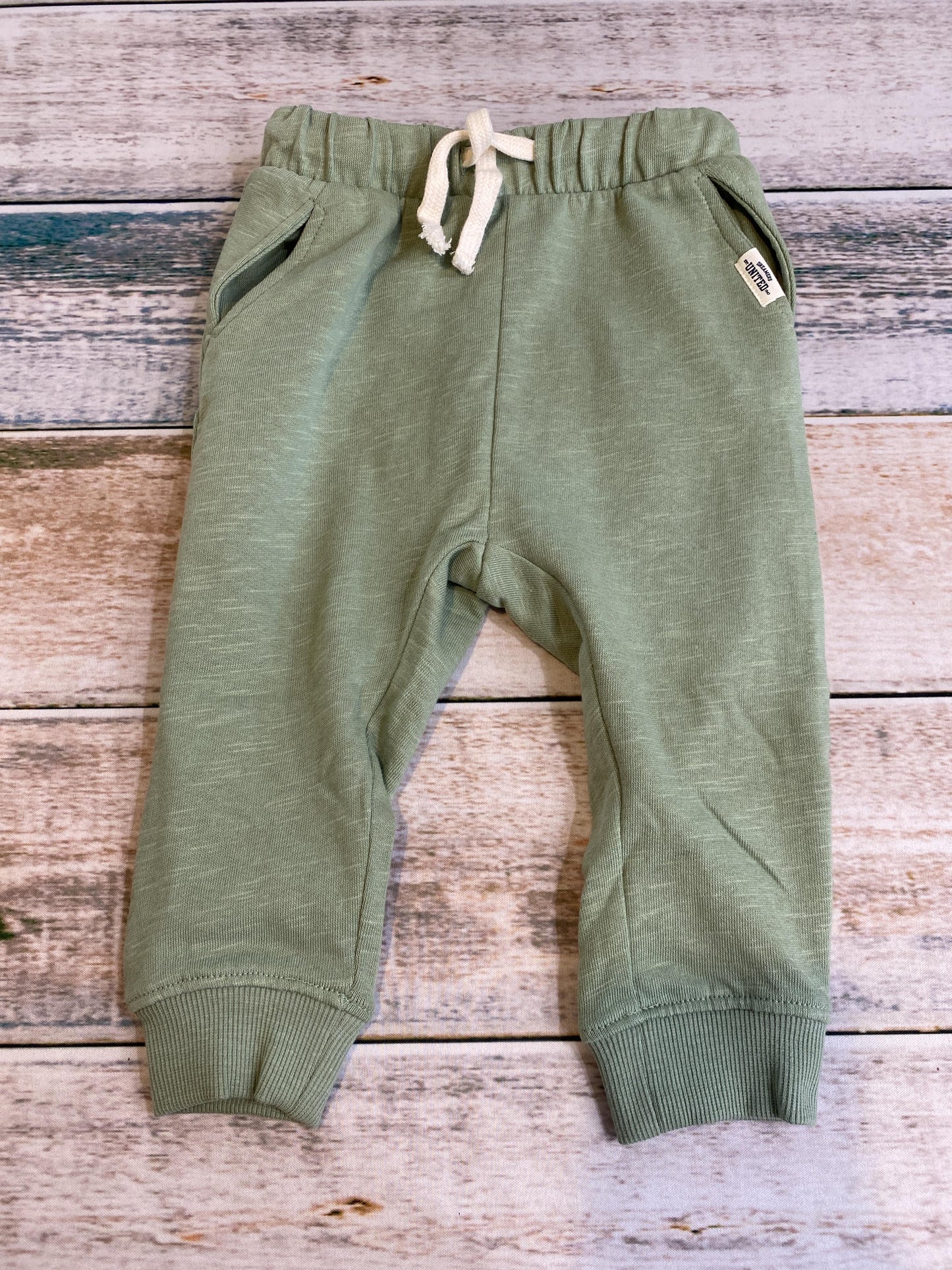 H&M Boys light green Pants Size: 12M light green