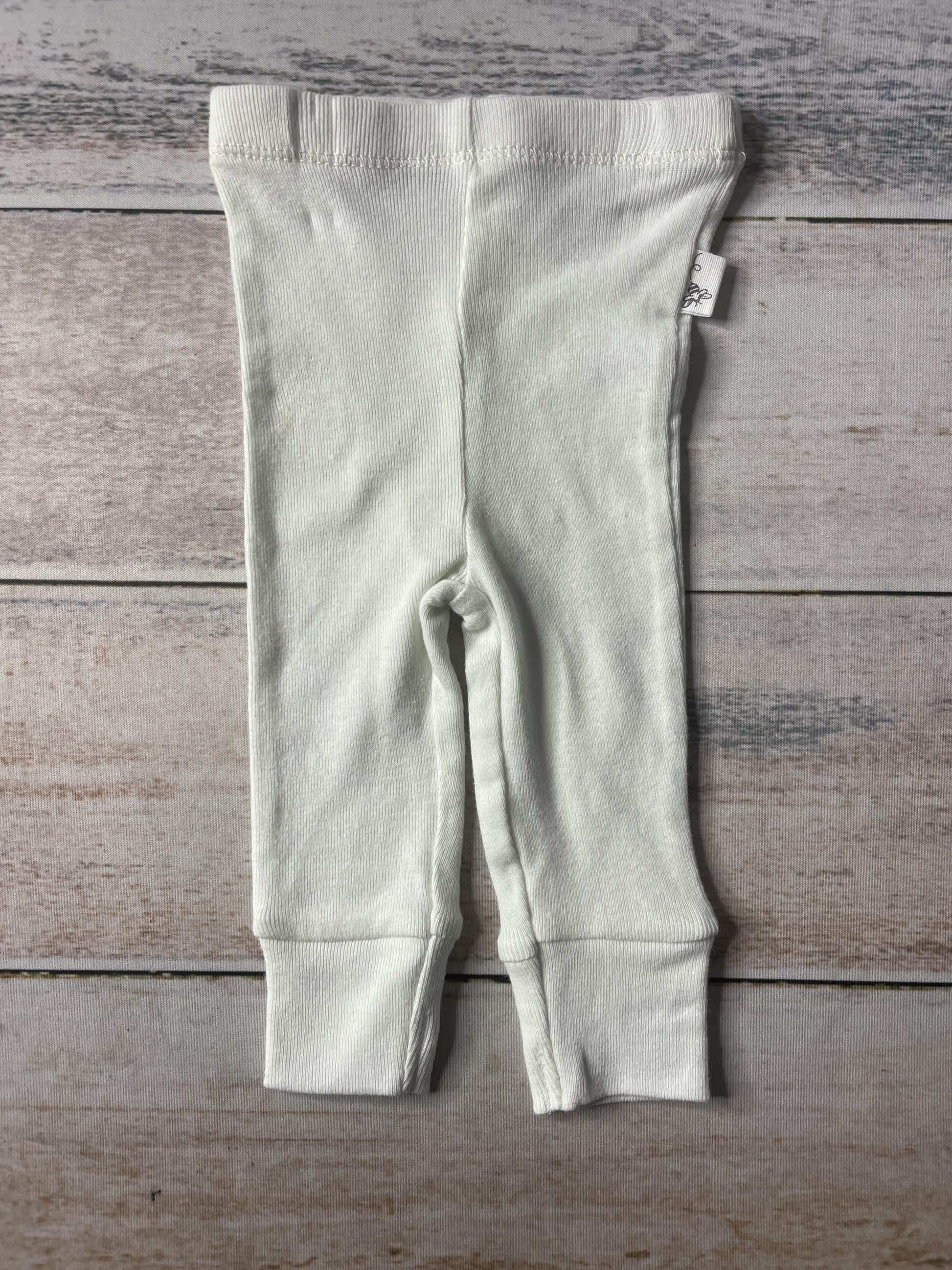 Burt's Bees Unisex light green Pants Size: Preemie light green