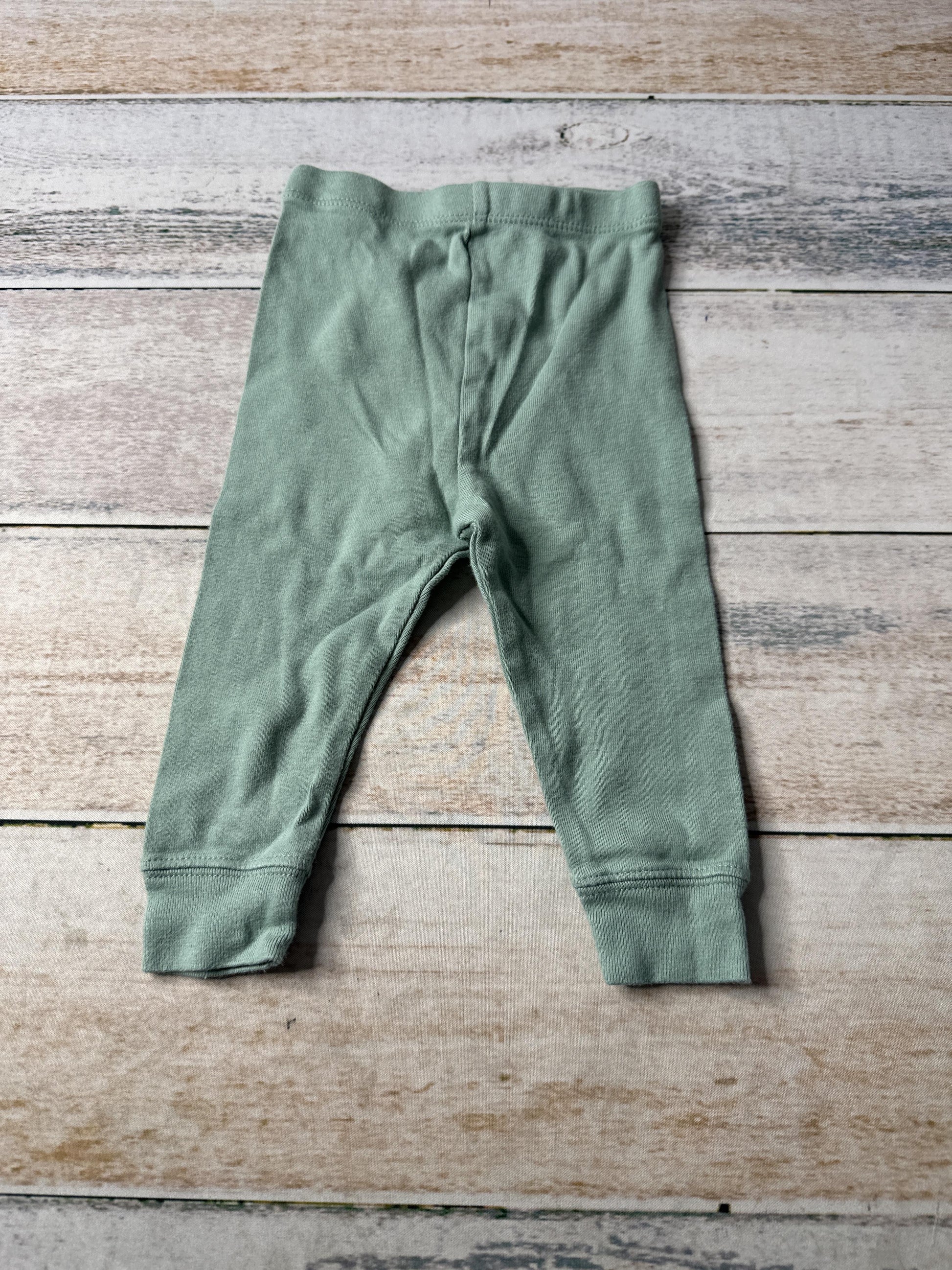 Cloud Island Unisex light green Pants Size: 3-6 months light green