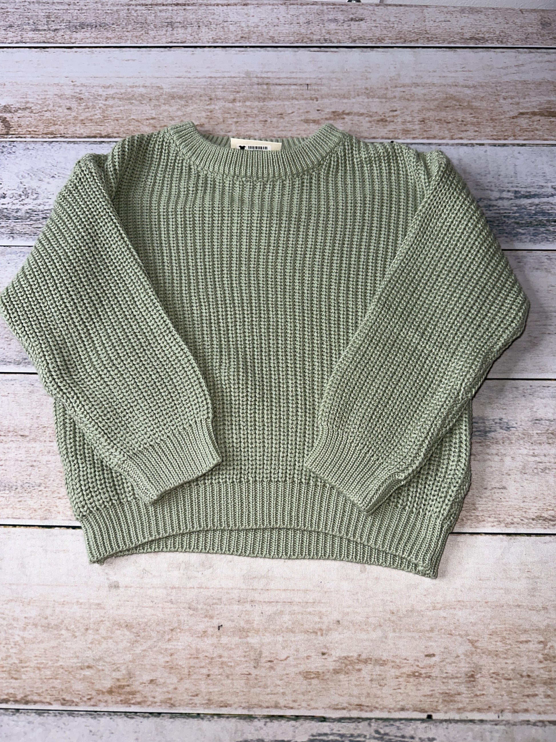 Baeb Basics Unisex light green Sweater Size: 2-4 Years light green