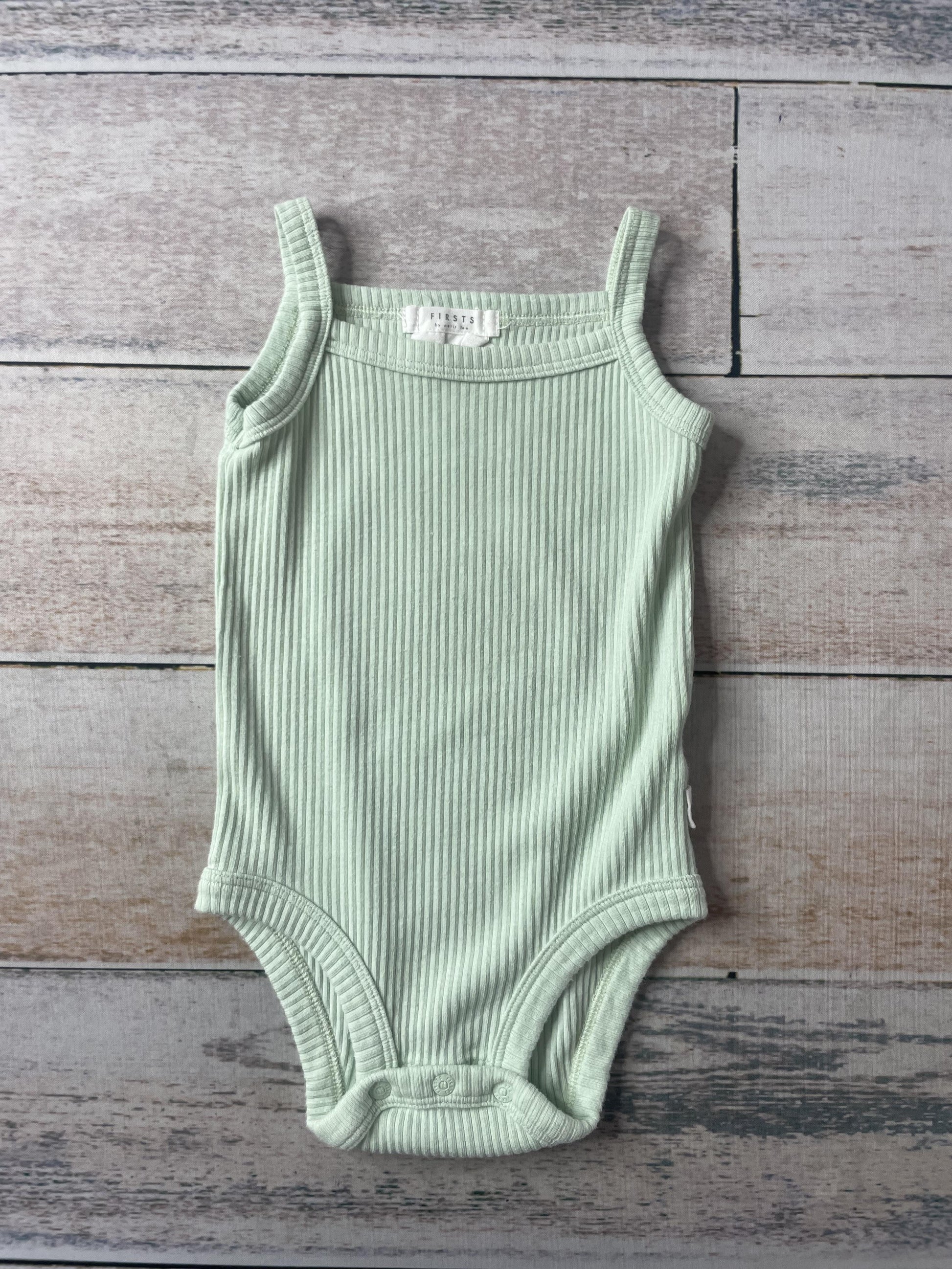 Firsts Girls light green Onesie Size: 9 months light green