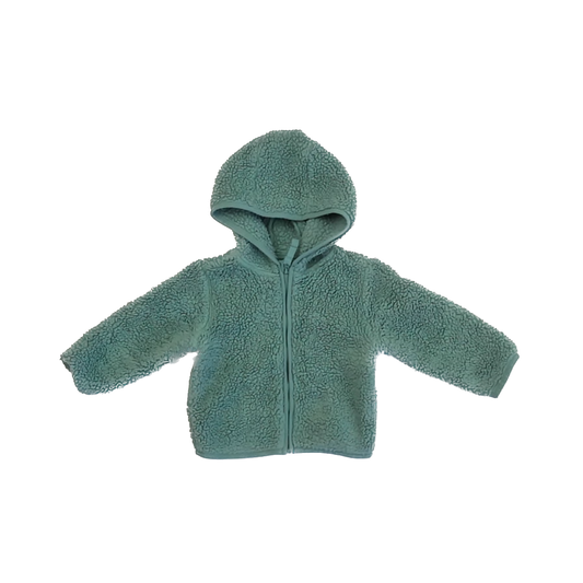 Primary Girls Light Green Fleece Size: 12-18 Months Light Green