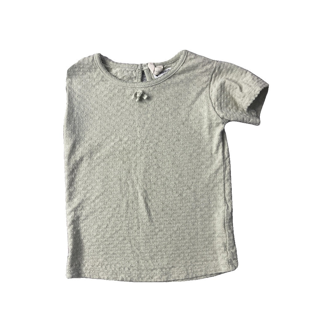 Jamie Kay Girls light green T-Shirt Size: 2-3 Years light green