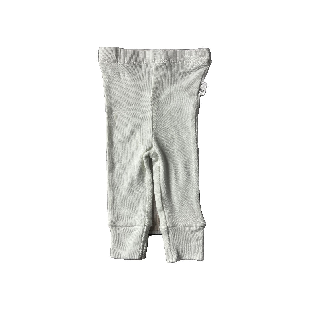 Burt's Bees Unisex light green Pants Size: Preemie light green