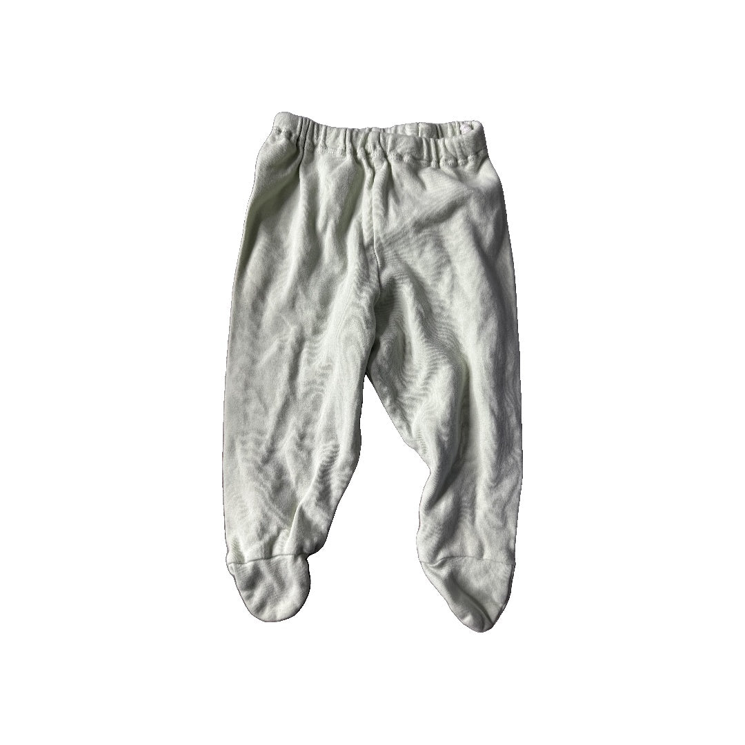 Under The Nile Unisex light green Pants Size: 3-6 months light green