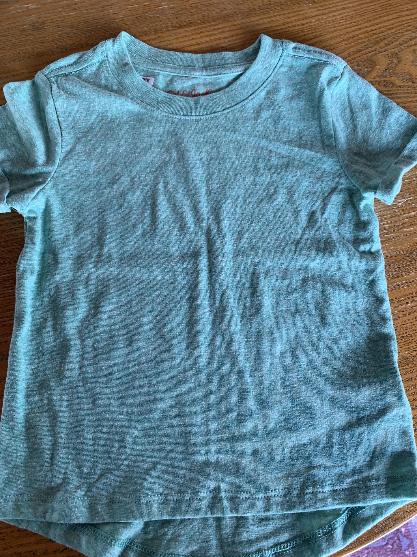 Cat & Jack Boys light green Shirt Size: 18 months light green