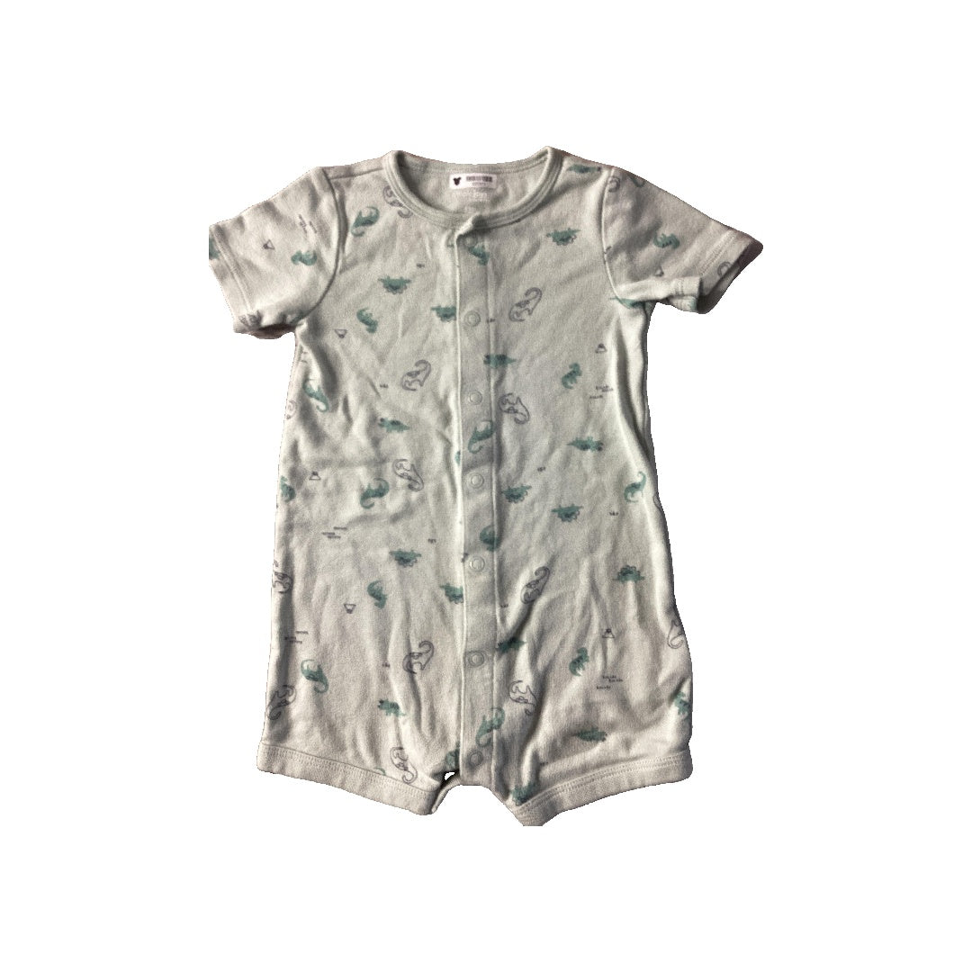 Carters,Carolina Zapf,Carters Boys light green Romper Size: 12 months light green