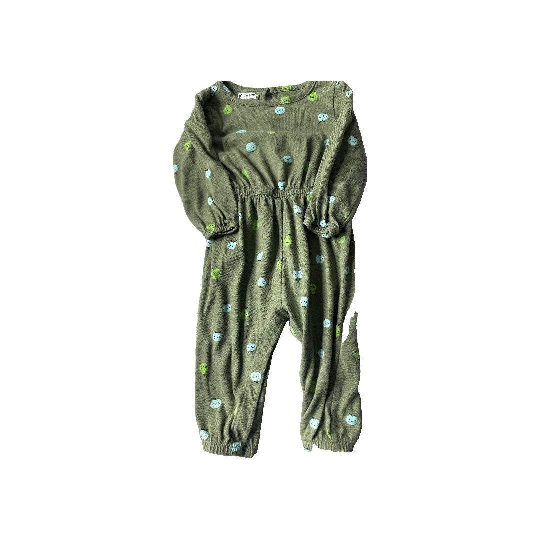 Old Navy Unisex light green Long Sleeve Outfit Size: 6-12 months light green