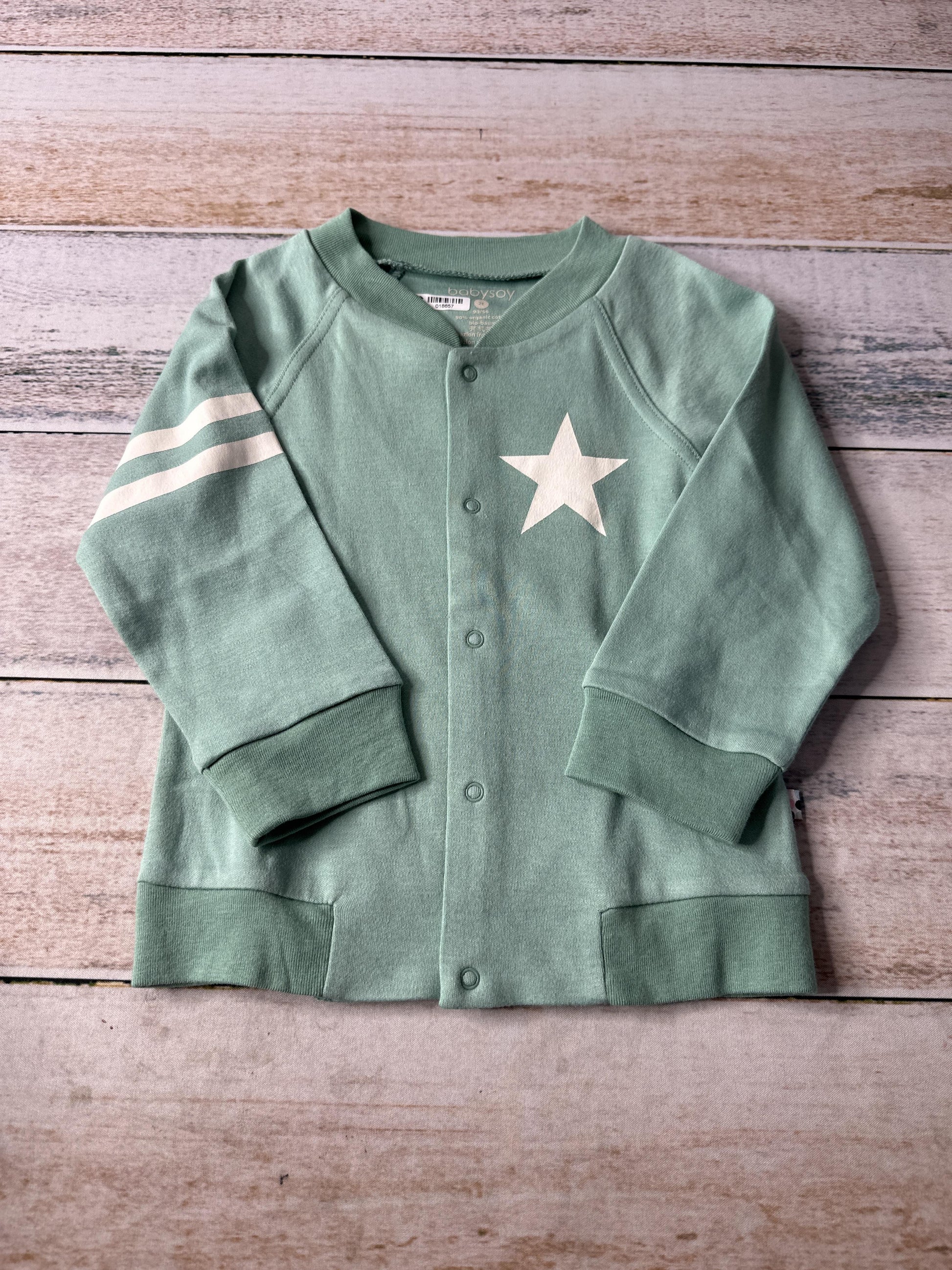 Babysoy Unisex light green Sweater Size: 2T light green